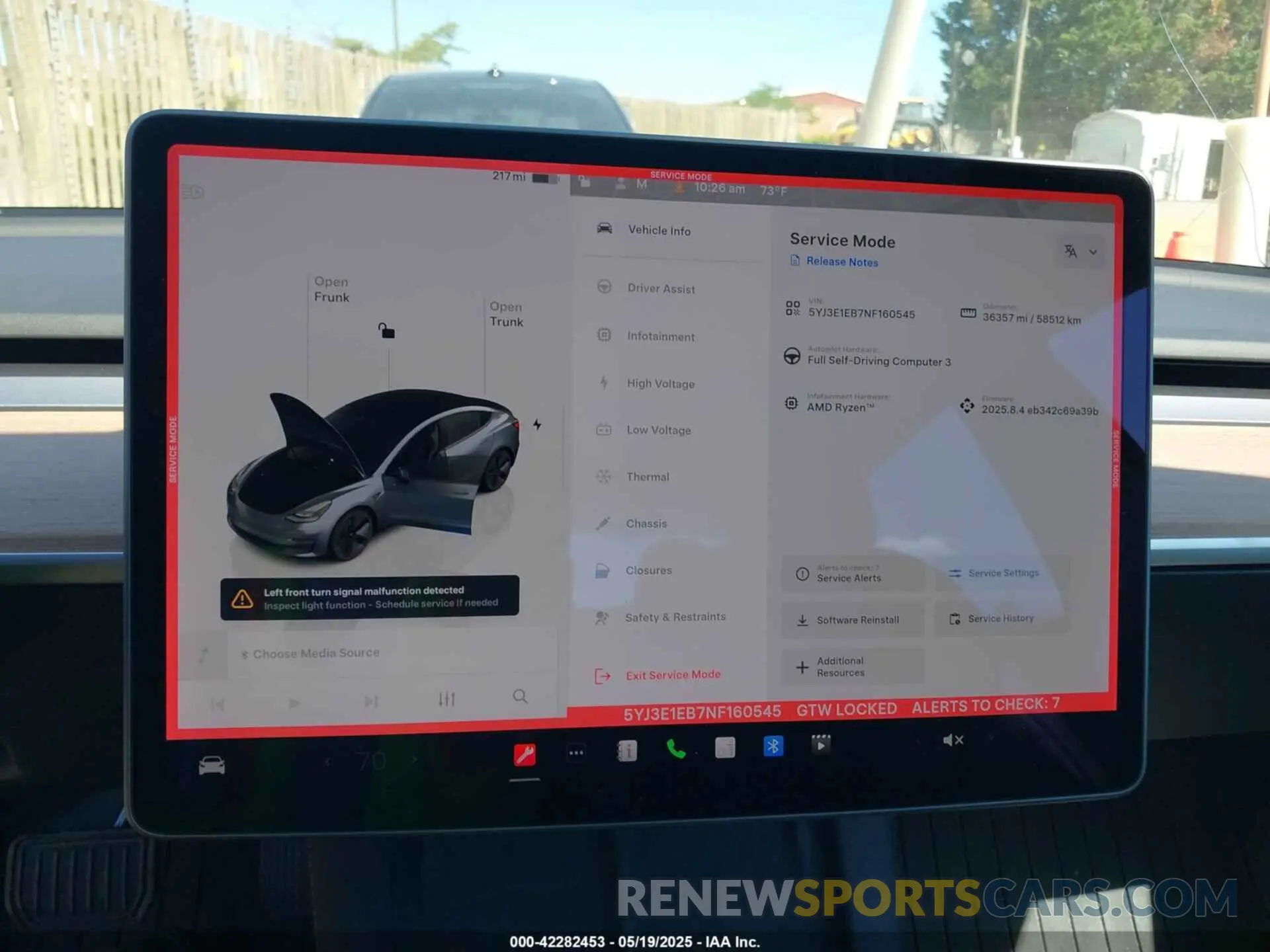 18 Photograph of a damaged car 5YJ3E1EB7NF160545 TESLA MODEL 3 2022