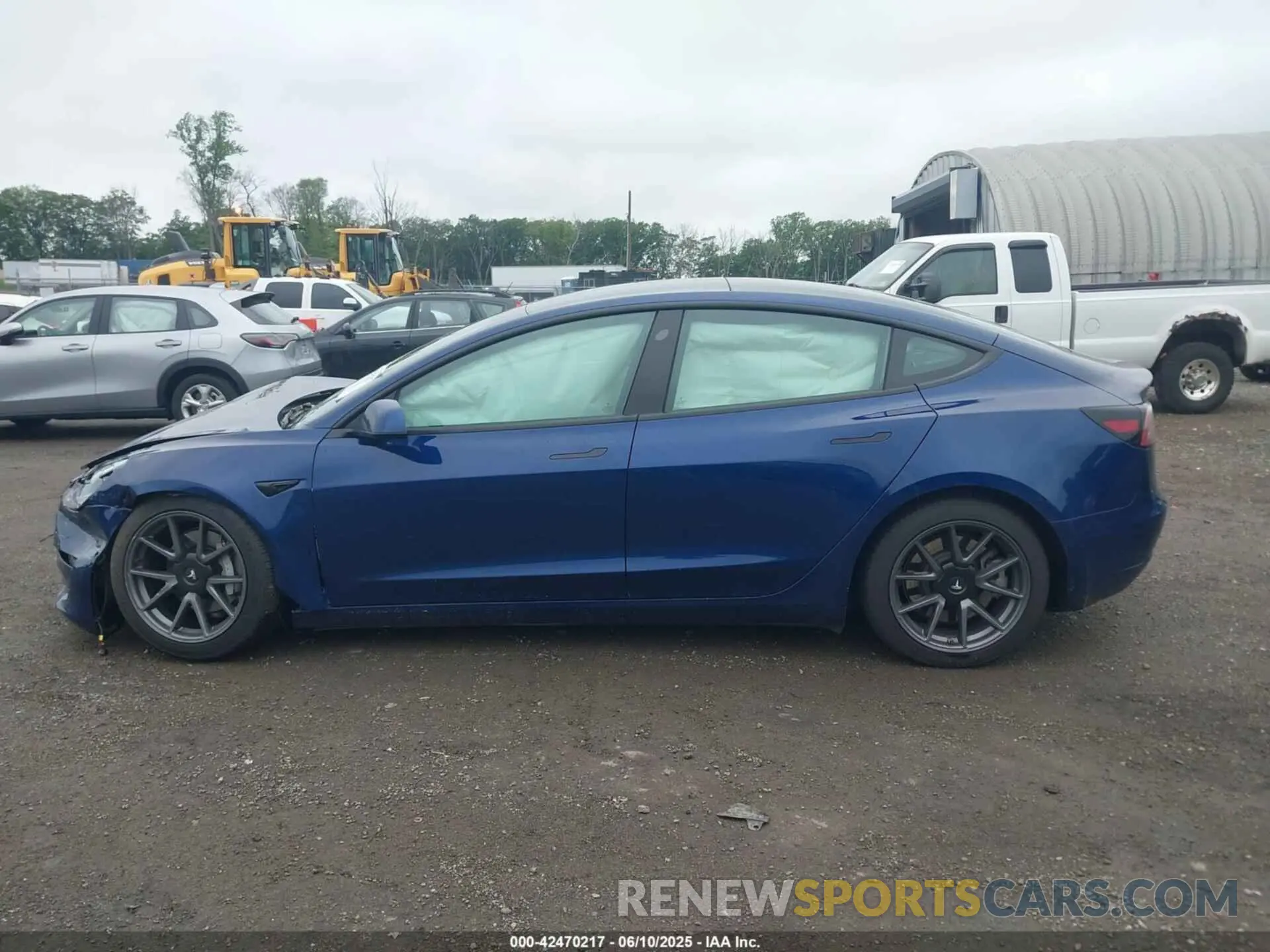 14 Photograph of a damaged car 5YJ3E1EB7NF171481 TESLA MODEL 3 2022