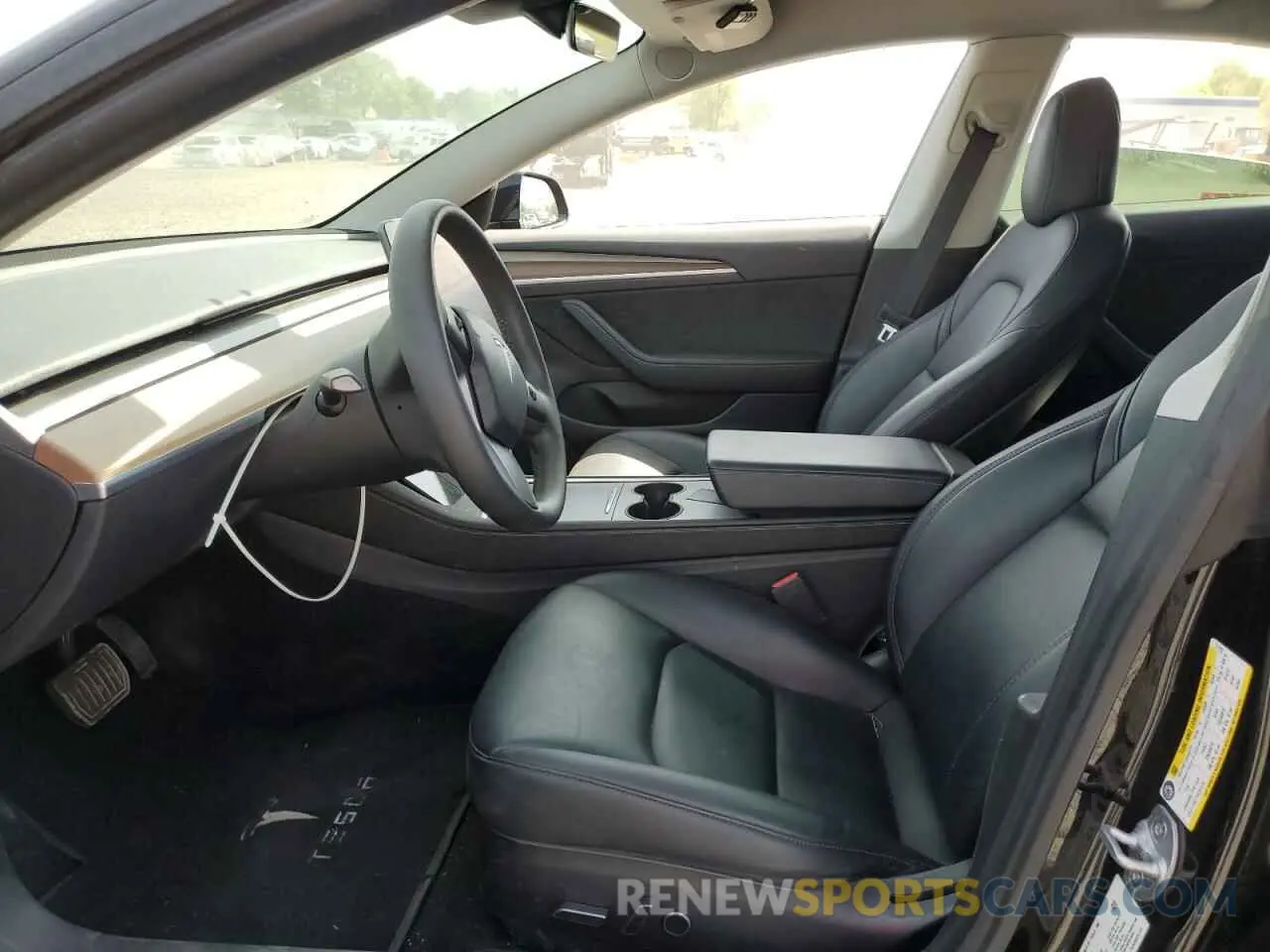 7 Photograph of a damaged car 5YJ3E1EB7NF177197 TESLA MODEL 3 2022