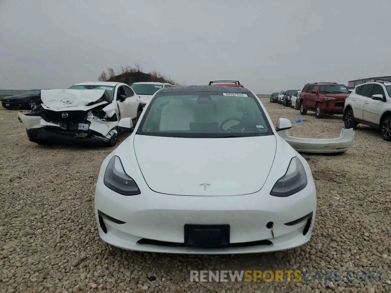 5 Photograph of a damaged car 5YJ3E1EB7NF178849 TESLA MODEL 3 2022