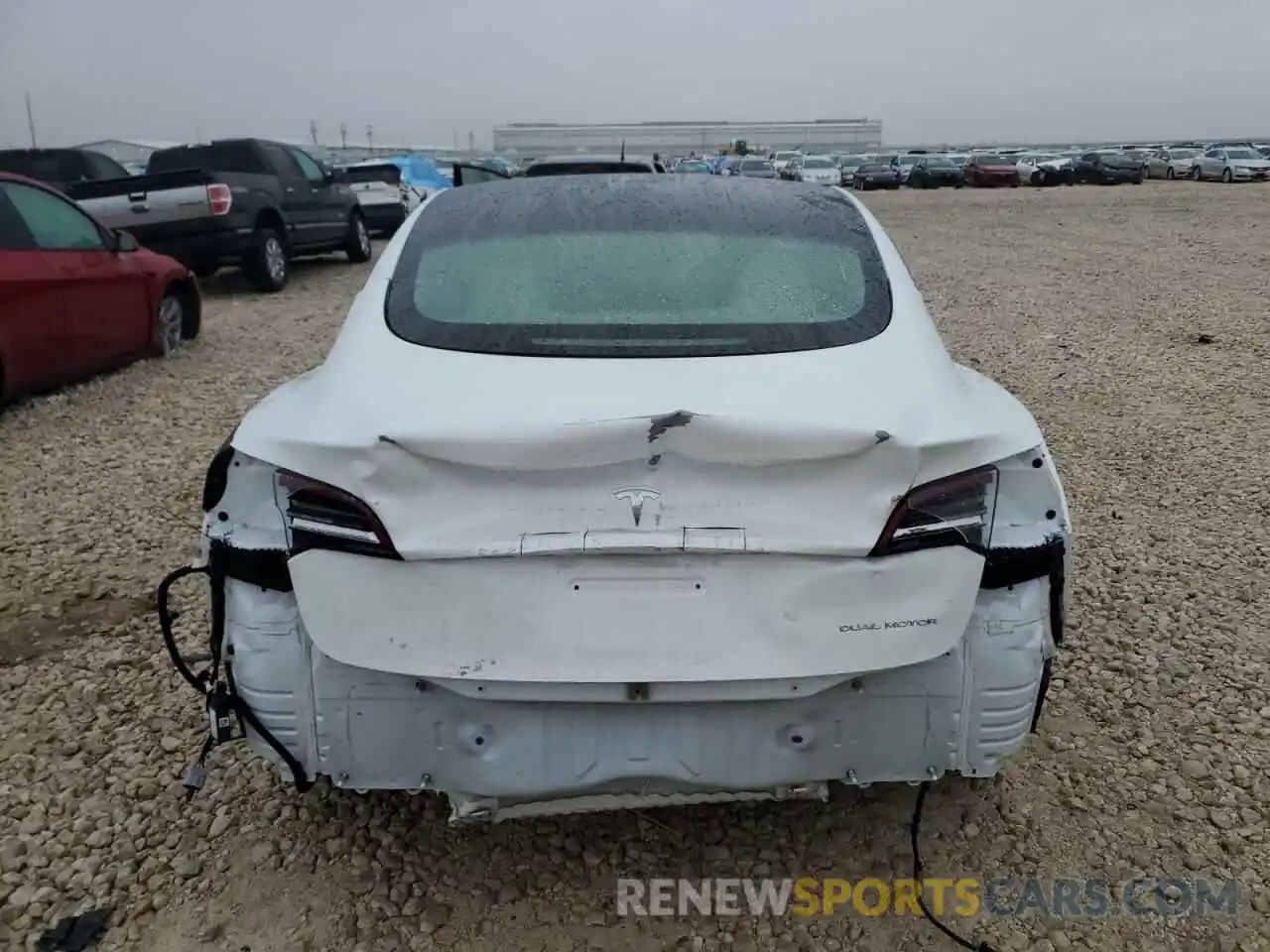 6 Photograph of a damaged car 5YJ3E1EB7NF178849 TESLA MODEL 3 2022