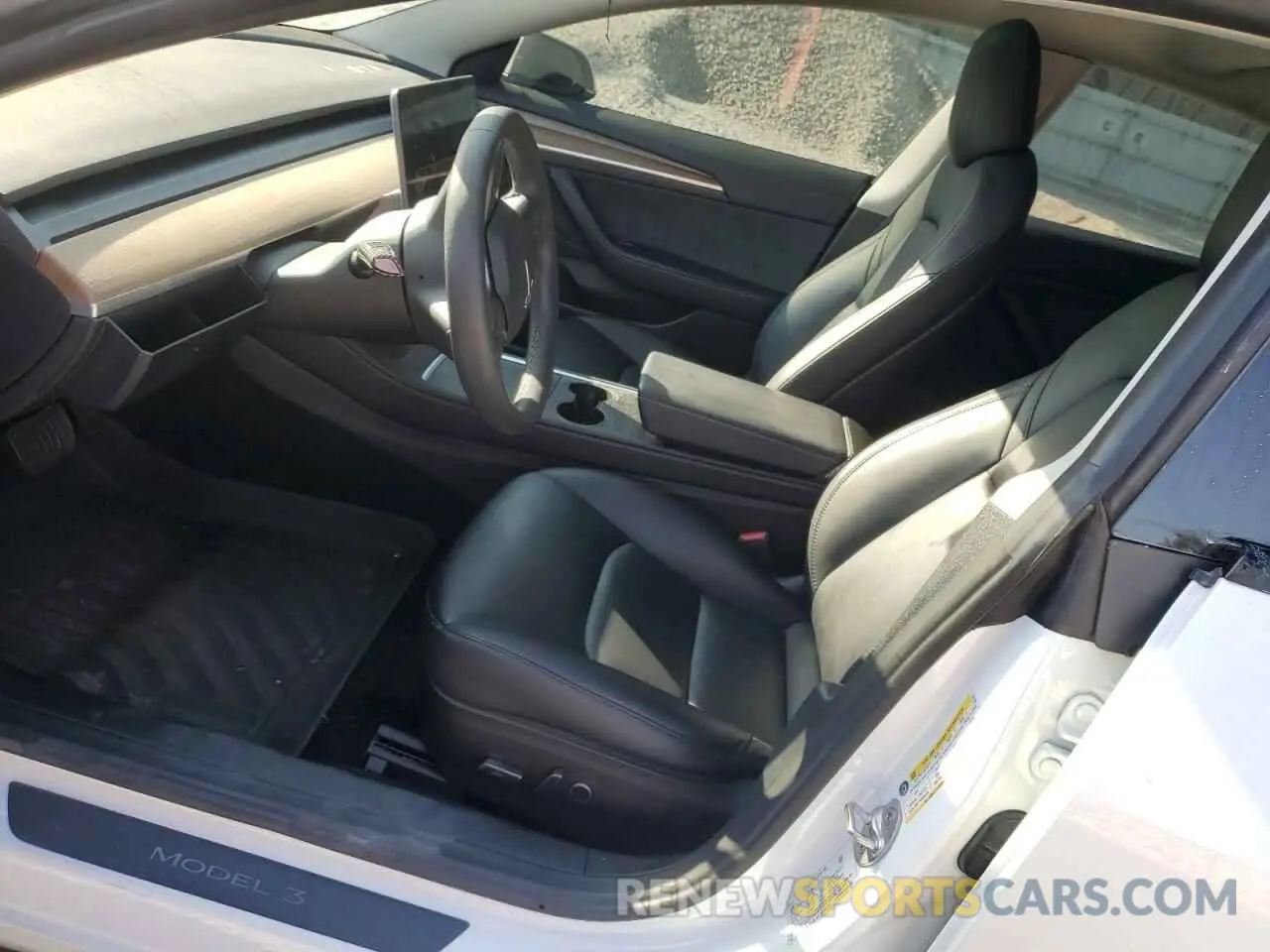 7 Photograph of a damaged car 5YJ3E1EB7NF184179 TESLA MODEL 3 2022