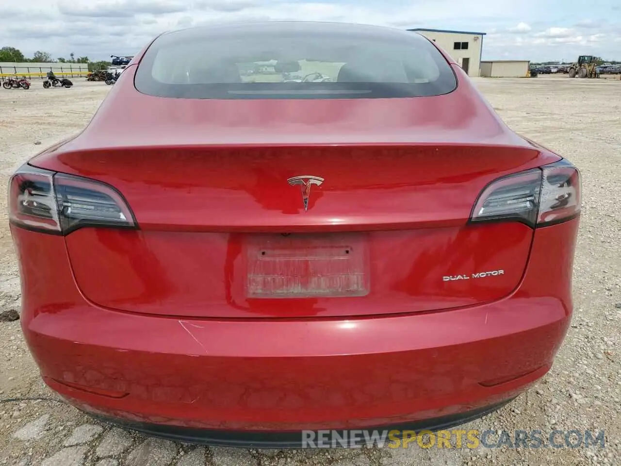 6 Photograph of a damaged car 5YJ3E1EB7NF190449 TESLA MODEL 3 2022