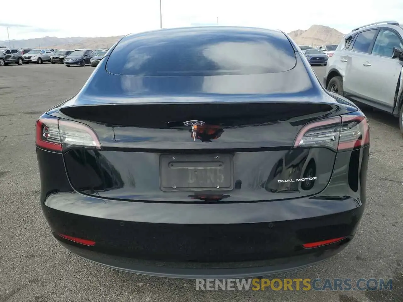 6 Photograph of a damaged car 5YJ3E1EB7NF195425 TESLA MODEL 3 2022