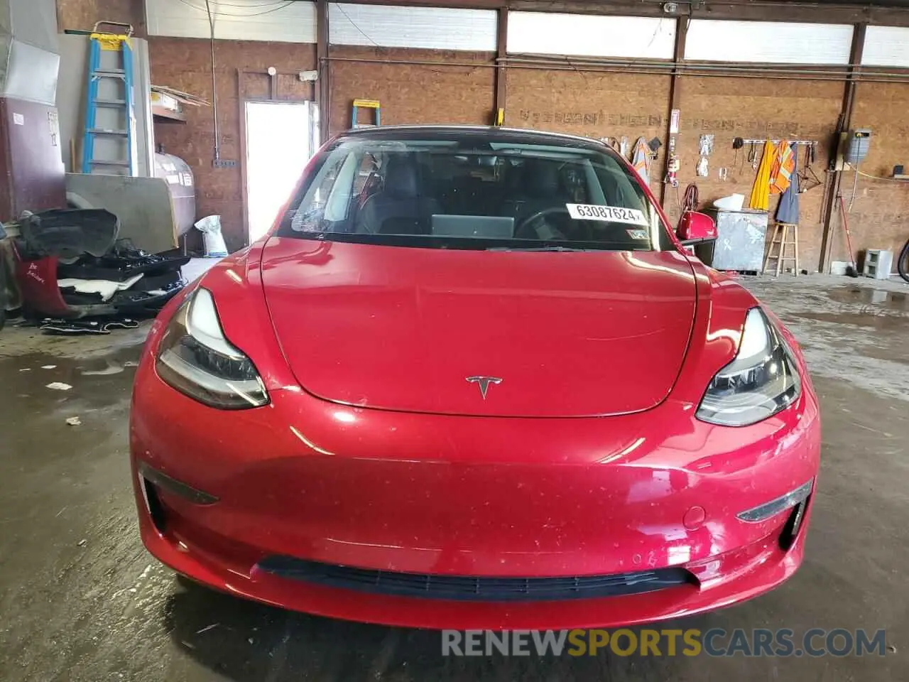 5 Photograph of a damaged car 5YJ3E1EB7NF204303 TESLA MODEL 3 2022