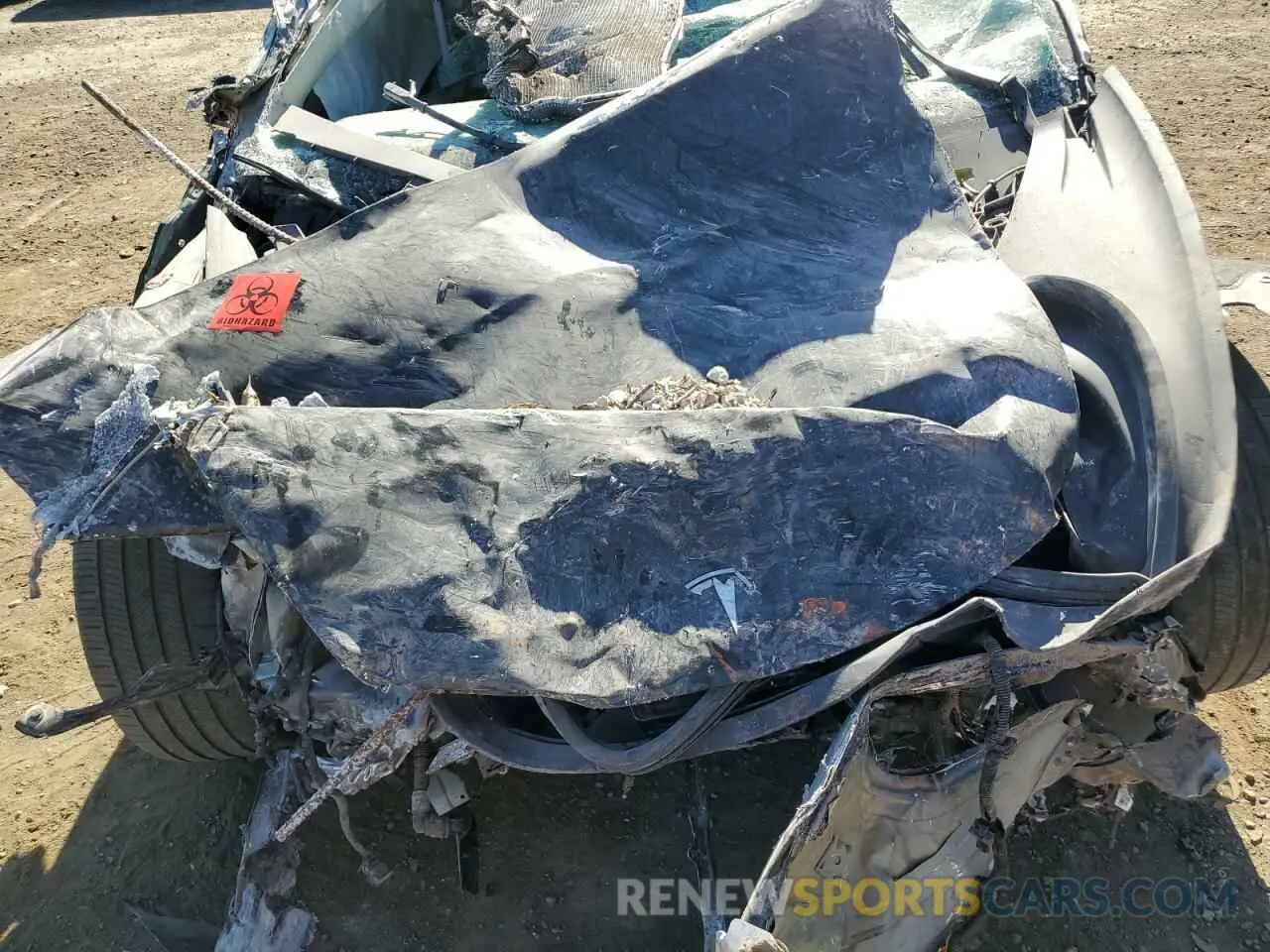 11 Photograph of a damaged car 5YJ3E1EB7NF205712 TESLA MODEL 3 2022
