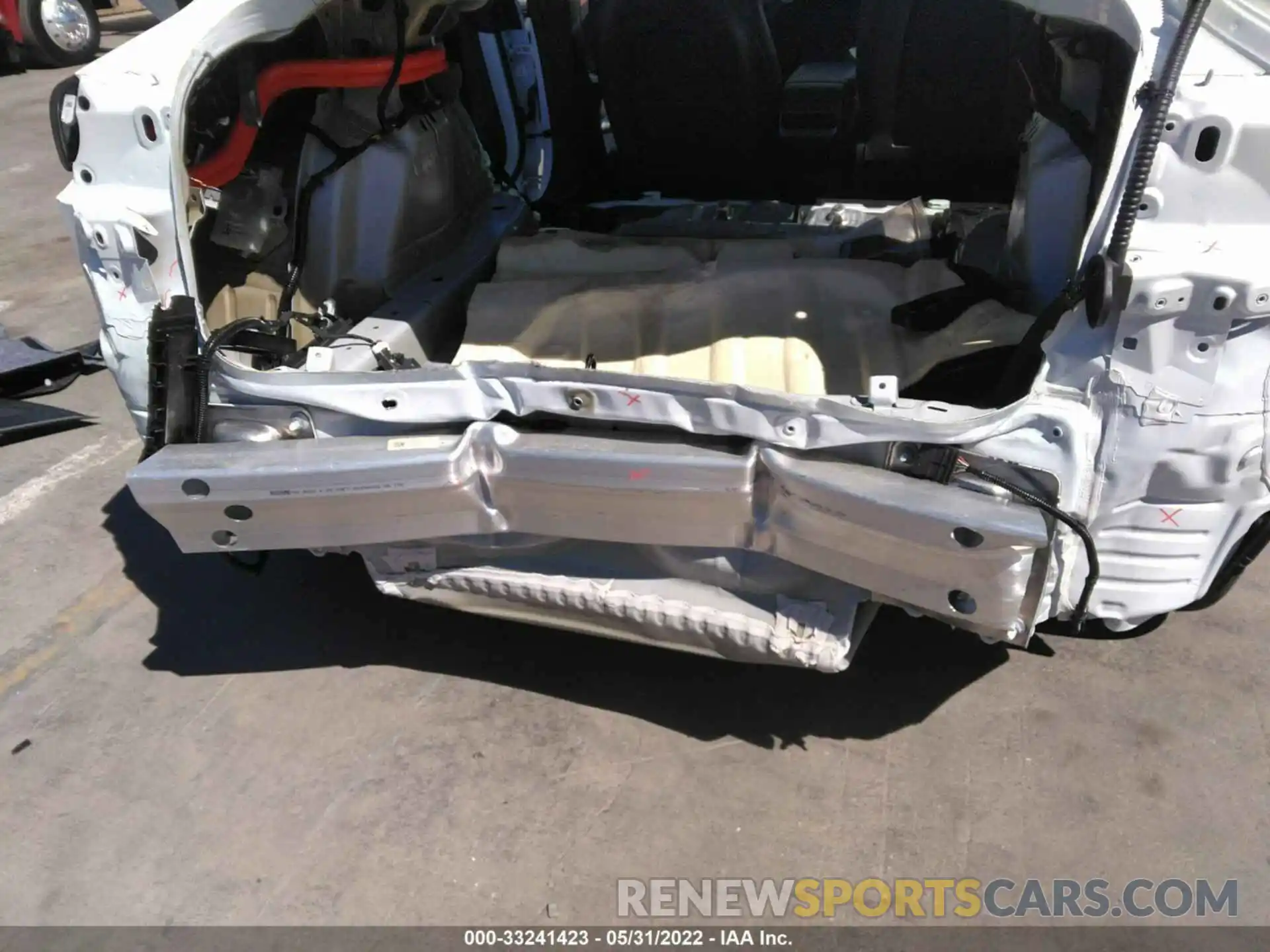 6 Photograph of a damaged car 5YJ3E1EB7NF213132 TESLA MODEL 3 2022