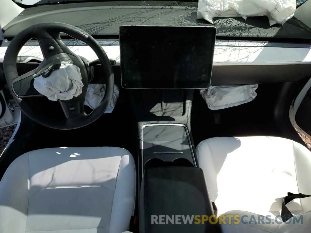 8 Photograph of a damaged car 5YJ3E1EB7NF228519 TESLA MODEL 3 2022