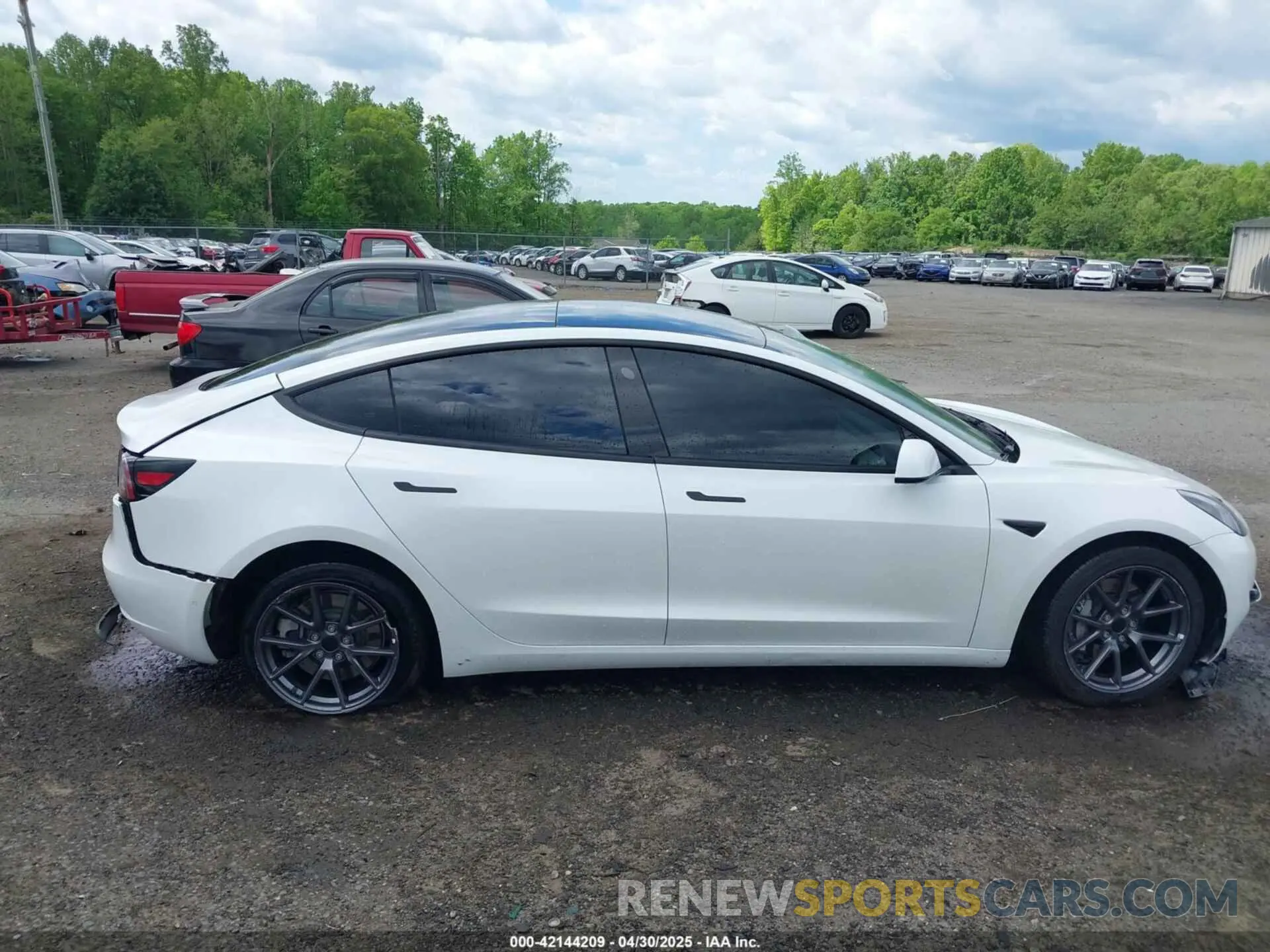 13 Photograph of a damaged car 5YJ3E1EB7NF230514 TESLA MODEL 3 2022