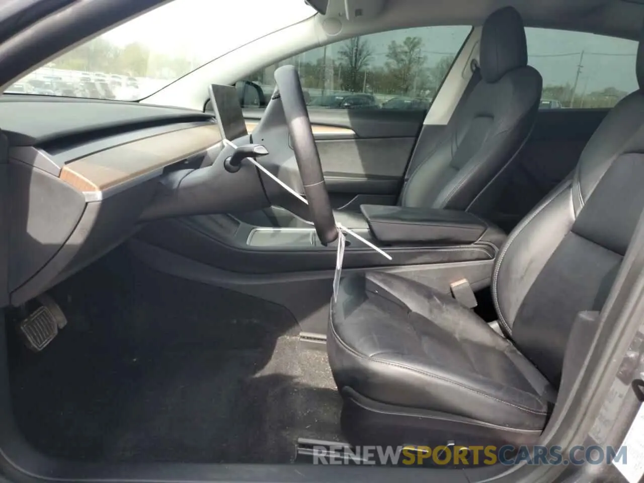 7 Photograph of a damaged car 5YJ3E1EB7NF238905 TESLA MODEL 3 2022