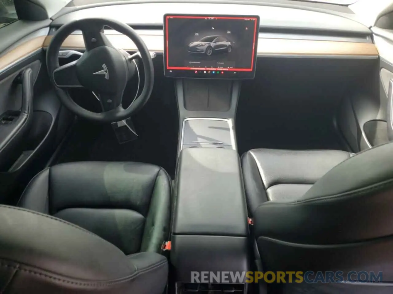8 Photograph of a damaged car 5YJ3E1EB7NF238905 TESLA MODEL 3 2022