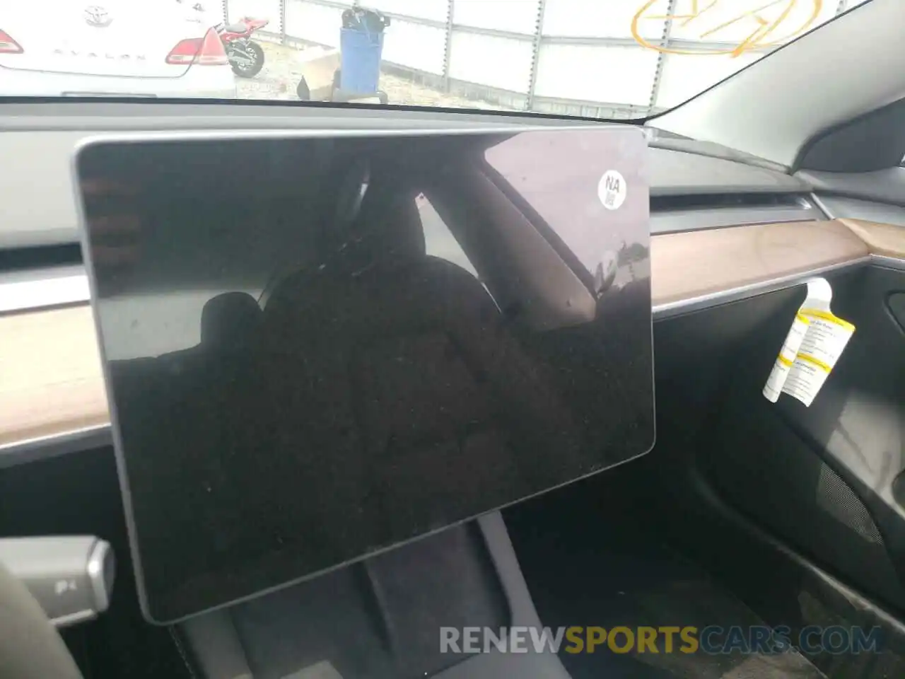 8 Photograph of a damaged car 5YJ3E1EB7NF258653 TESLA MODEL 3 2022