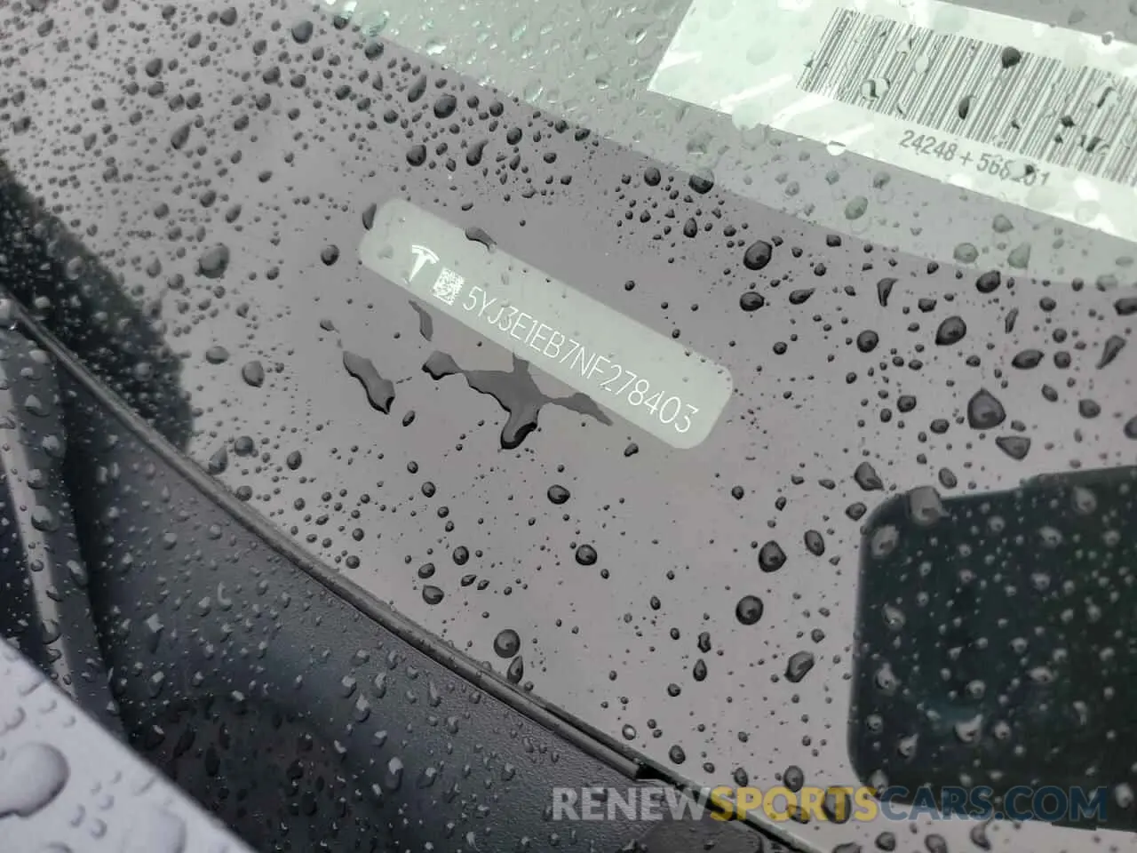 12 Photograph of a damaged car 5YJ3E1EB7NF278403 TESLA MODEL 3 2022