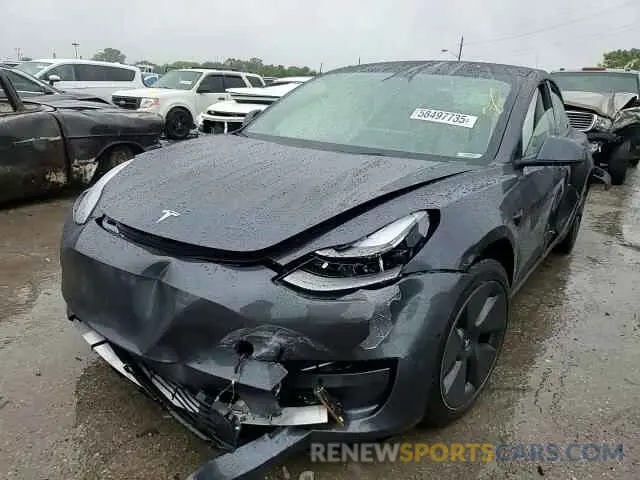 13 Photograph of a damaged car 5YJ3E1EB7NF278403 TESLA MODEL 3 2022