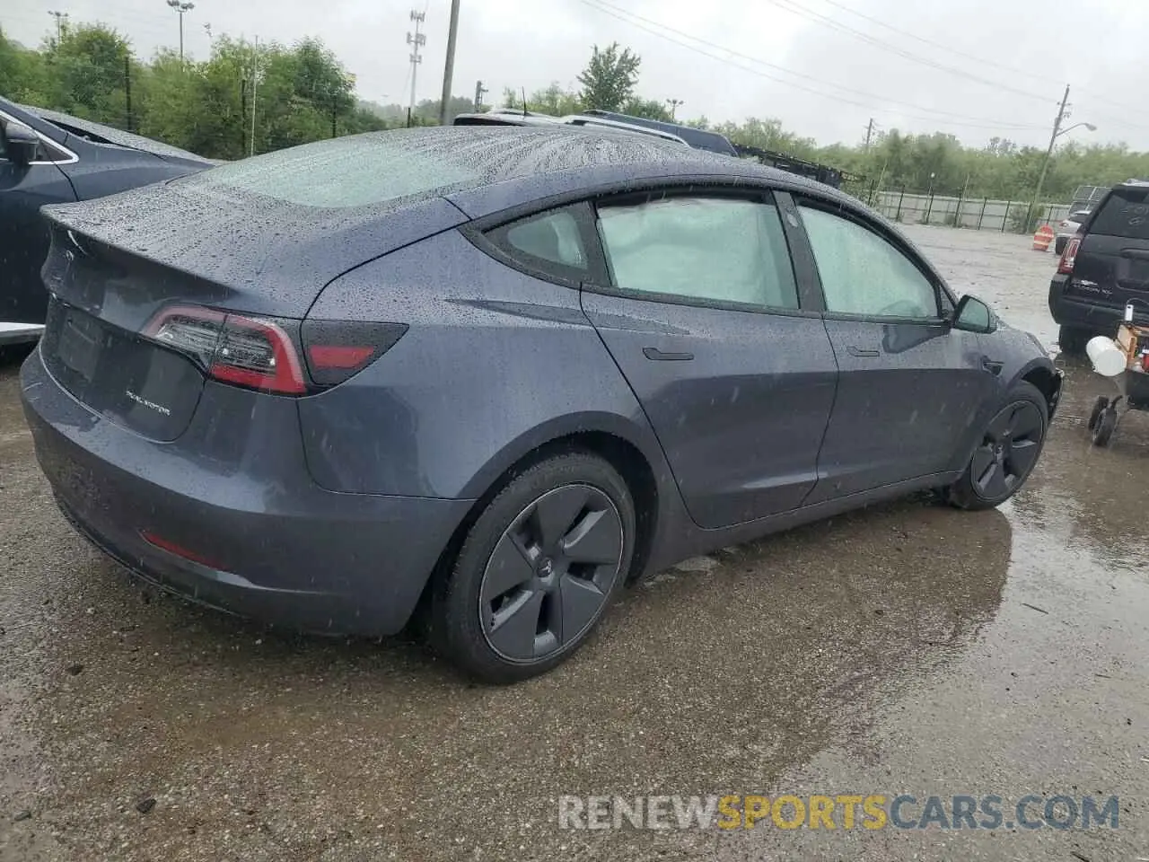 3 Photograph of a damaged car 5YJ3E1EB7NF278403 TESLA MODEL 3 2022