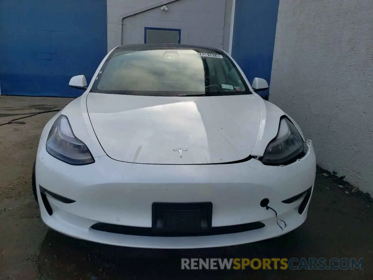 5 Photograph of a damaged car 5YJ3E1EB7NF289322 TESLA MODEL 3 2022