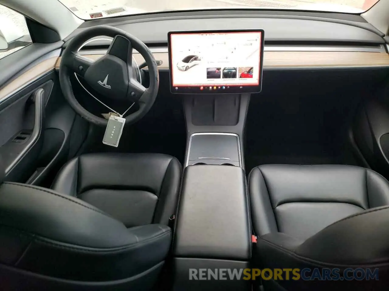 8 Photograph of a damaged car 5YJ3E1EB7NF289322 TESLA MODEL 3 2022