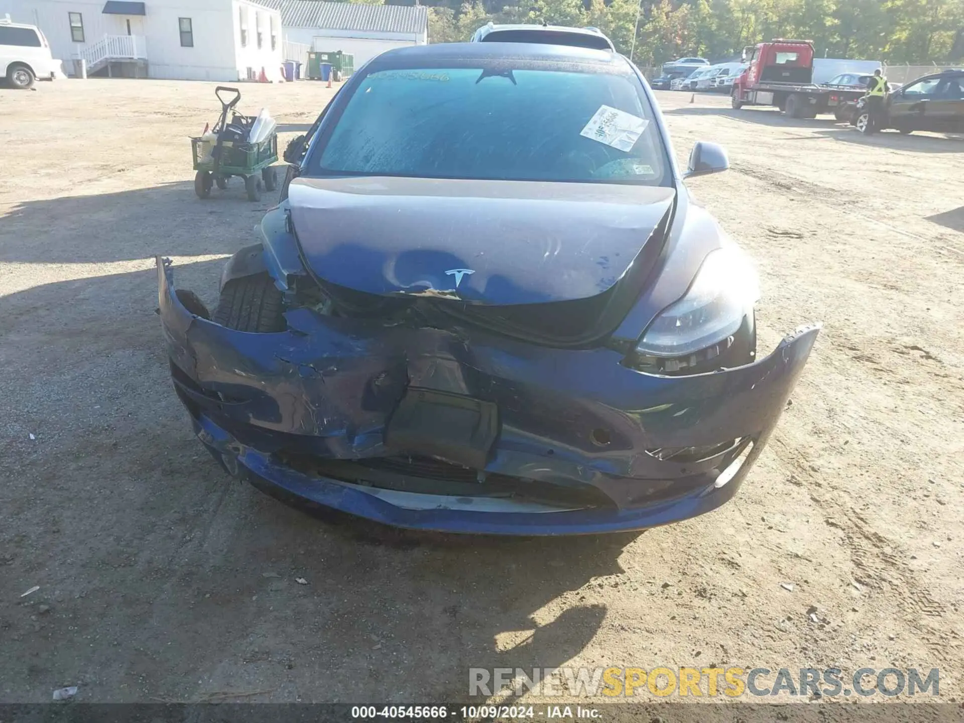 13 Photograph of a damaged car 5YJ3E1EB7NF289420 TESLA MODEL 3 2022