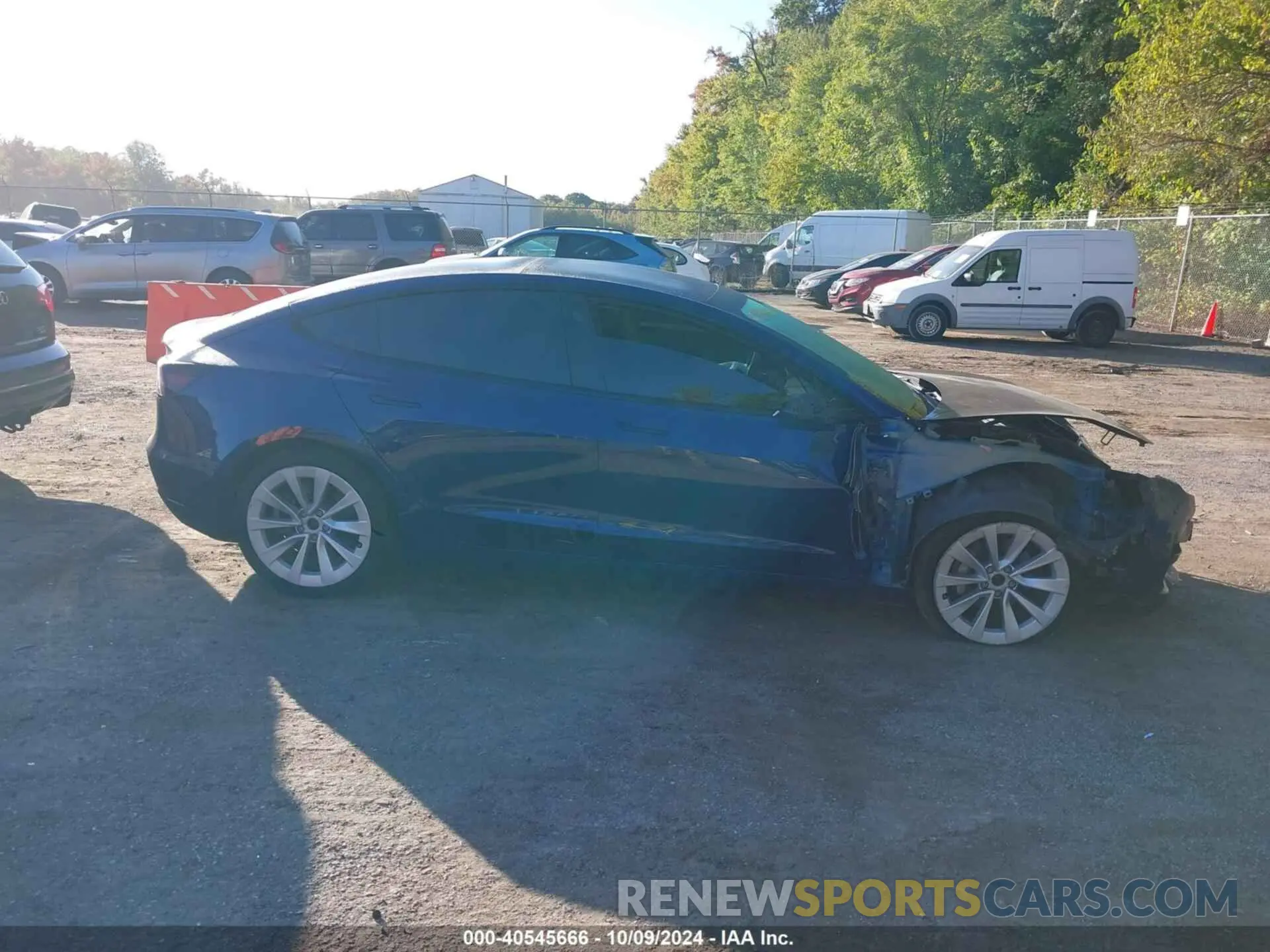 14 Photograph of a damaged car 5YJ3E1EB7NF289420 TESLA MODEL 3 2022