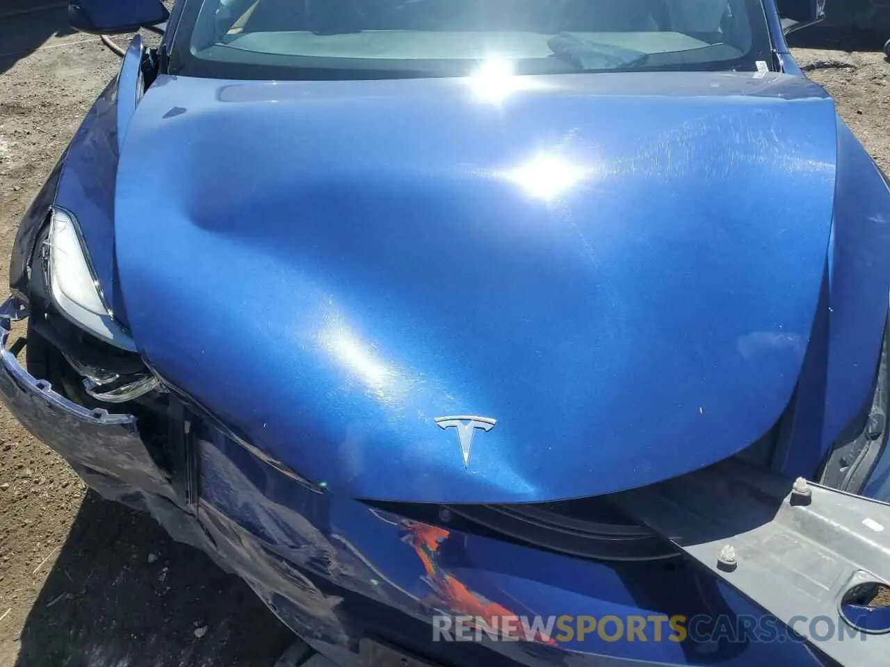 11 Photograph of a damaged car 5YJ3E1EB7NF289448 TESLA MODEL 3 2022