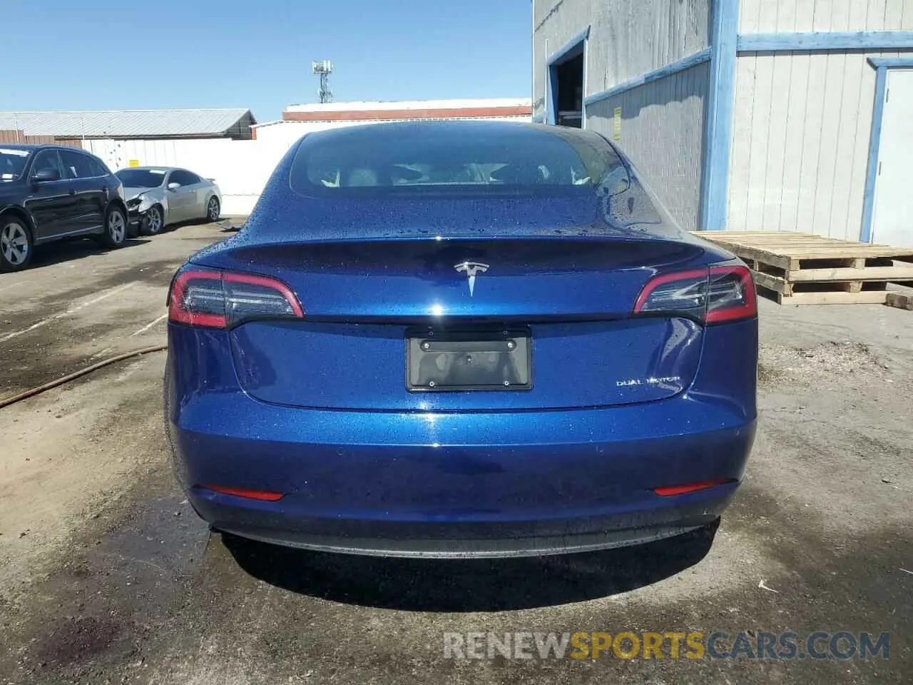 6 Photograph of a damaged car 5YJ3E1EB7NF289448 TESLA MODEL 3 2022