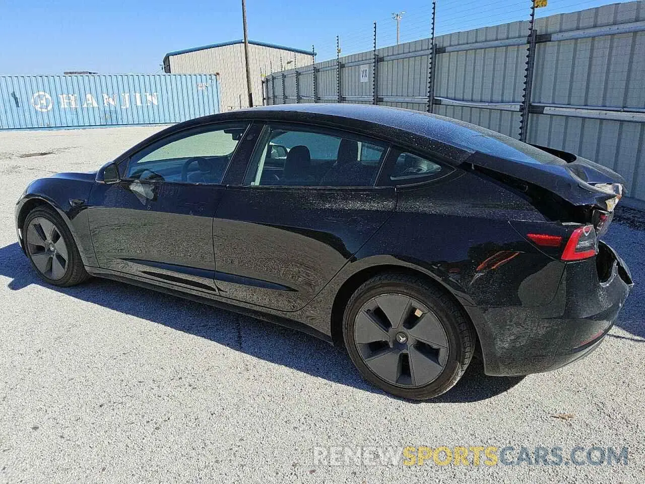 2 Photograph of a damaged car 5YJ3E1EB7NF289594 TESLA MODEL 3 2022