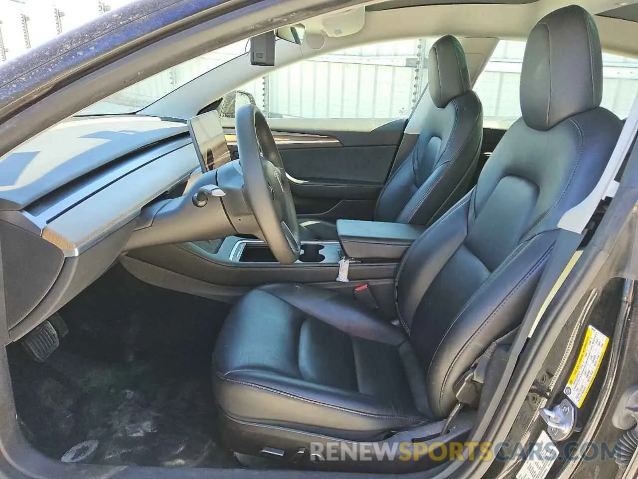 7 Photograph of a damaged car 5YJ3E1EB7NF289594 TESLA MODEL 3 2022