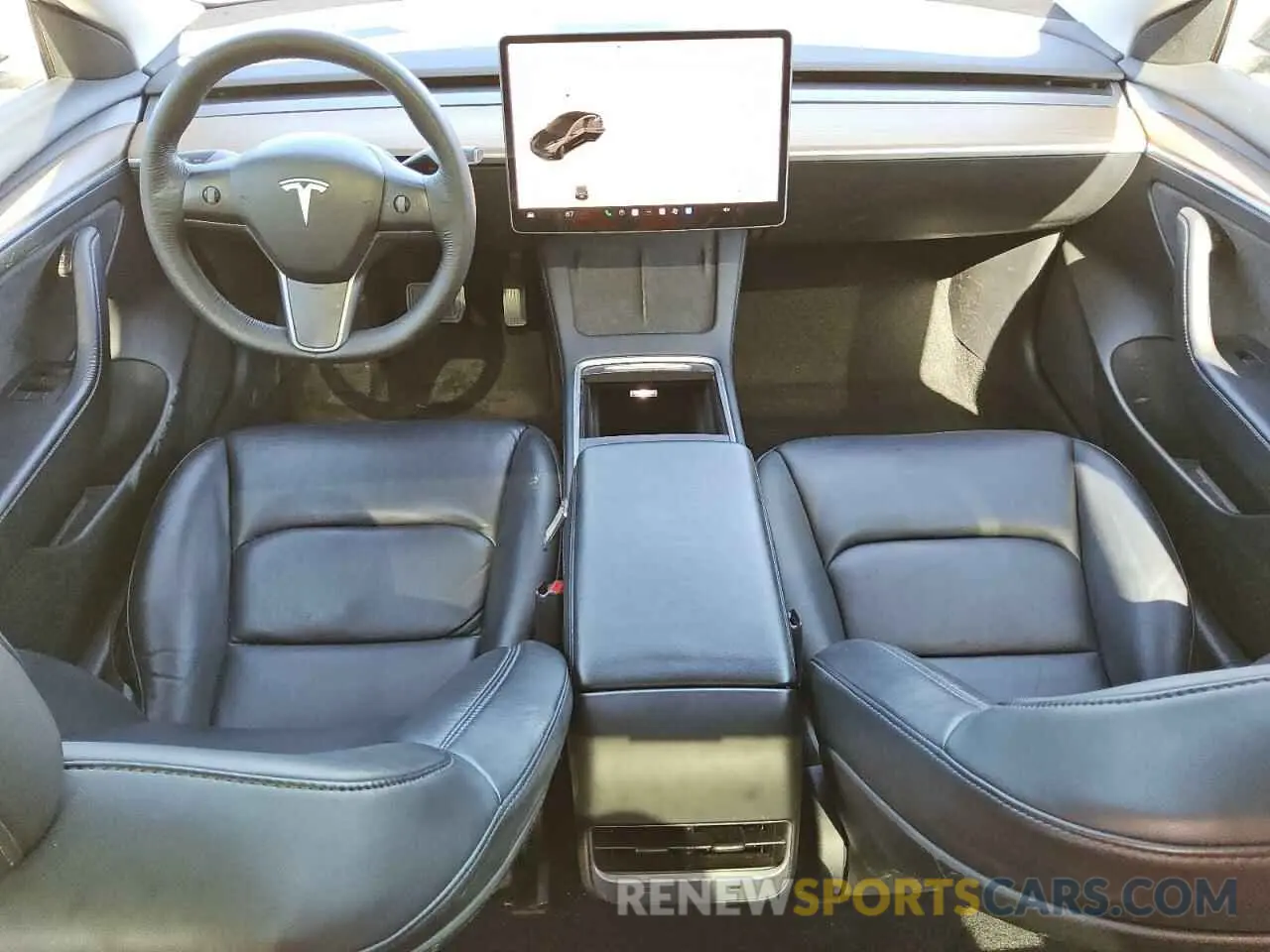 8 Photograph of a damaged car 5YJ3E1EB7NF289594 TESLA MODEL 3 2022