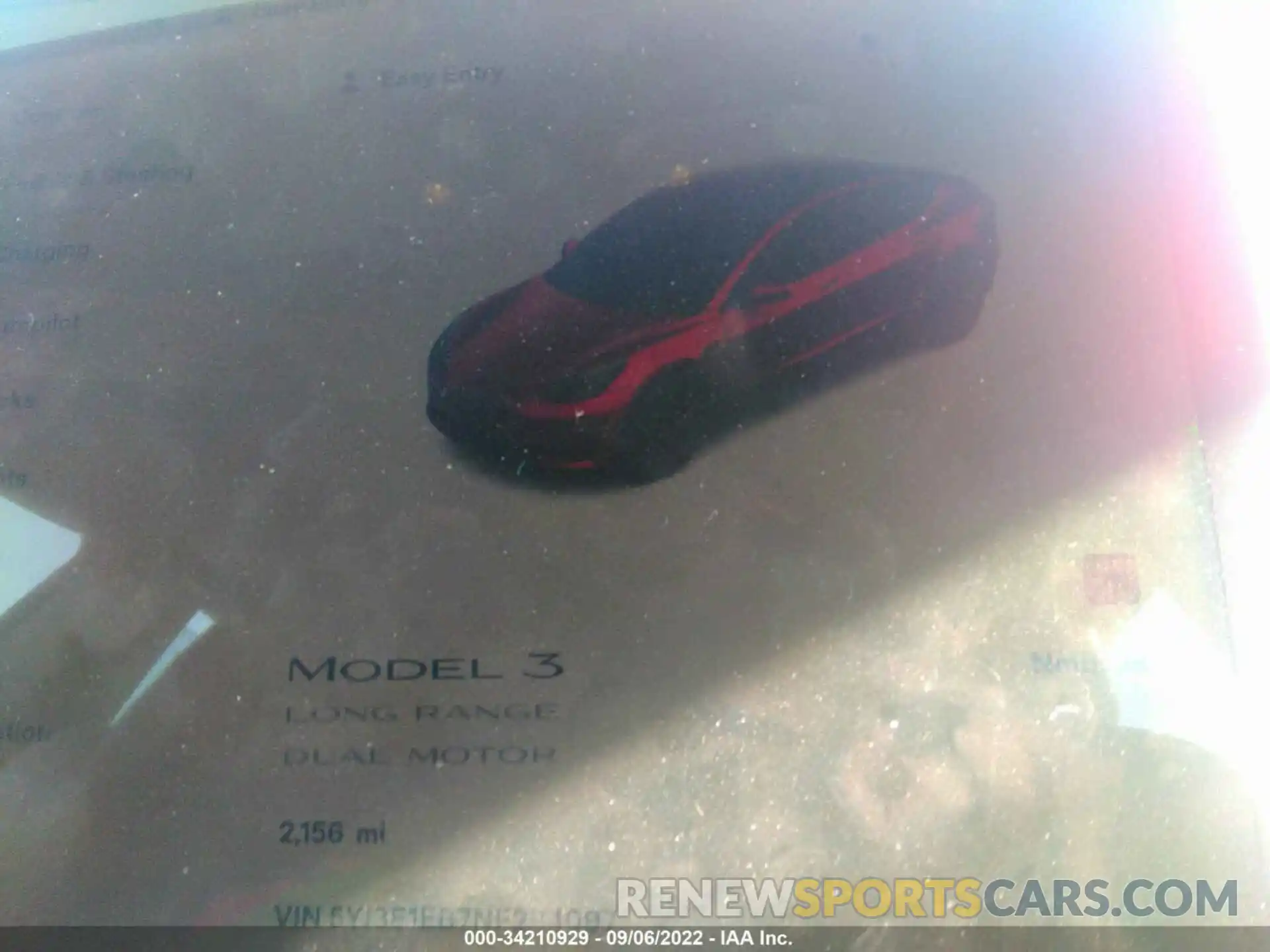 7 Photograph of a damaged car 5YJ3E1EB7NF294097 TESLA MODEL 3 2022