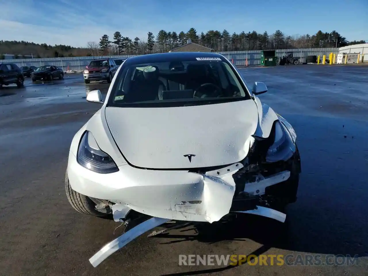 5 Photograph of a damaged car 5YJ3E1EB7NF311111 TESLA MODEL 3 2022