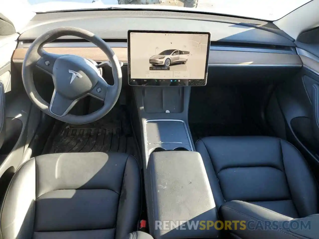 8 Photograph of a damaged car 5YJ3E1EB7NF311111 TESLA MODEL 3 2022