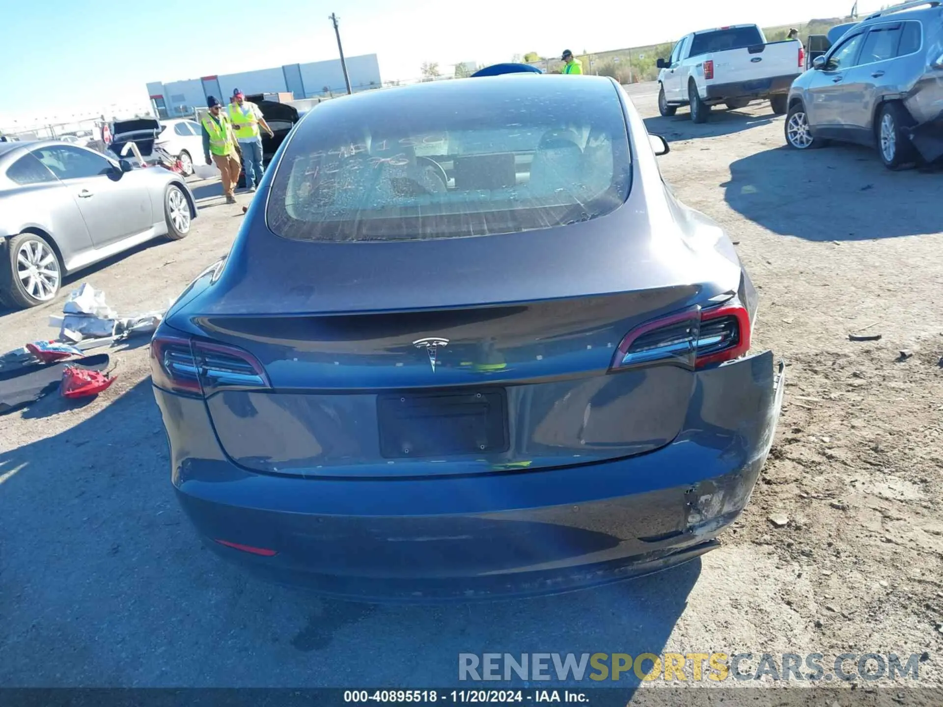 15 Photograph of a damaged car 5YJ3E1EB7NF342276 TESLA MODEL 3 2022