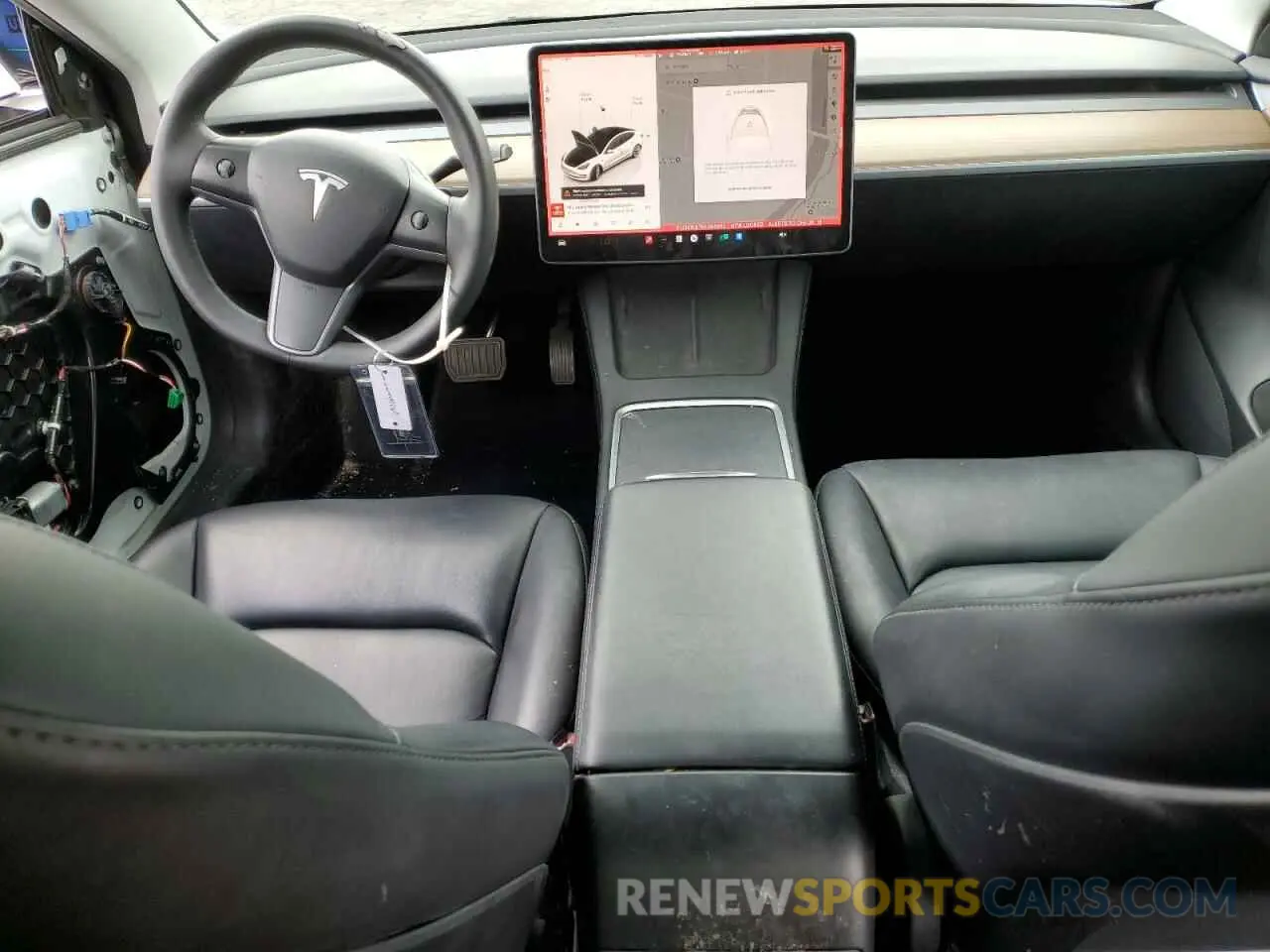 8 Photograph of a damaged car 5YJ3E1EB7NF365962 TESLA MODEL 3 2022