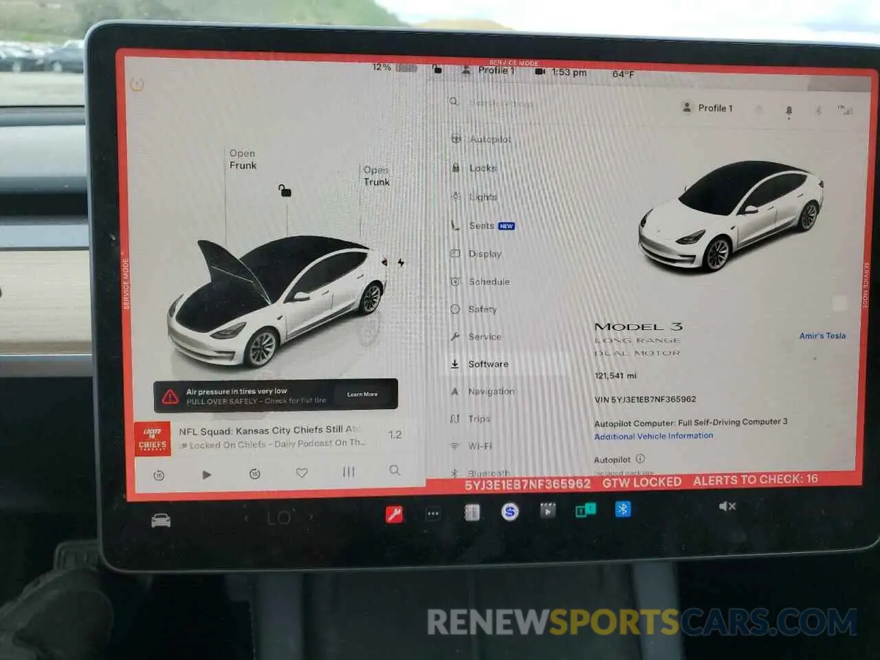 9 Photograph of a damaged car 5YJ3E1EB7NF365962 TESLA MODEL 3 2022