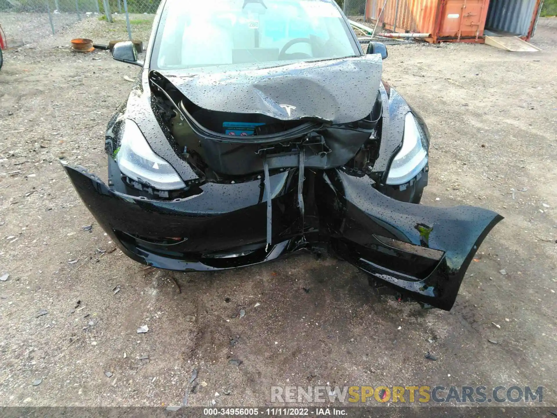 6 Photograph of a damaged car 5YJ3E1EB8NF109605 TESLA MODEL 3 2022