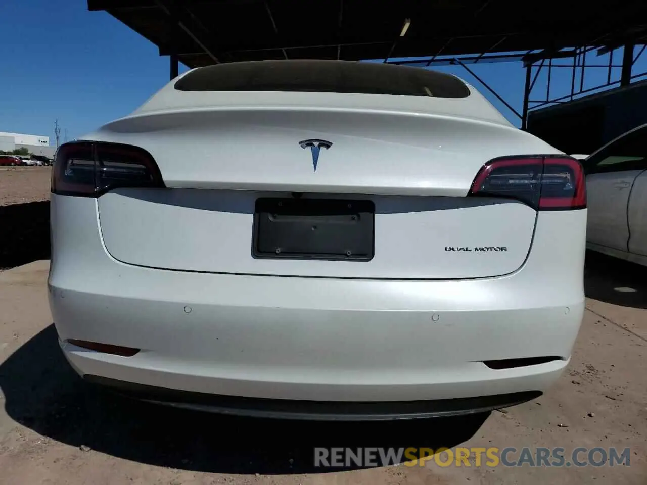 6 Photograph of a damaged car 5YJ3E1EB8NF120555 TESLA MODEL 3 2022