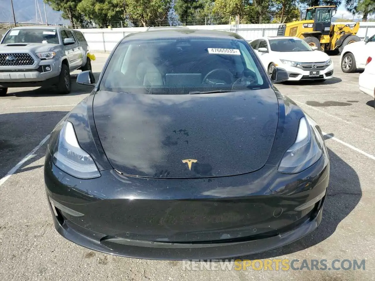 5 Photograph of a damaged car 5YJ3E1EB8NF125934 TESLA MODEL 3 2022