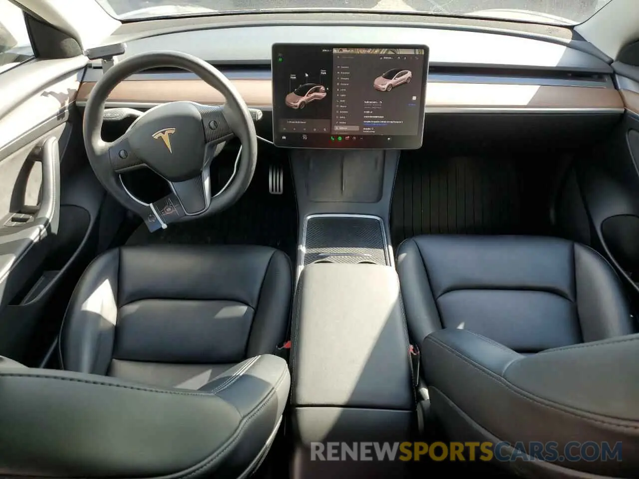 8 Photograph of a damaged car 5YJ3E1EB8NF125934 TESLA MODEL 3 2022