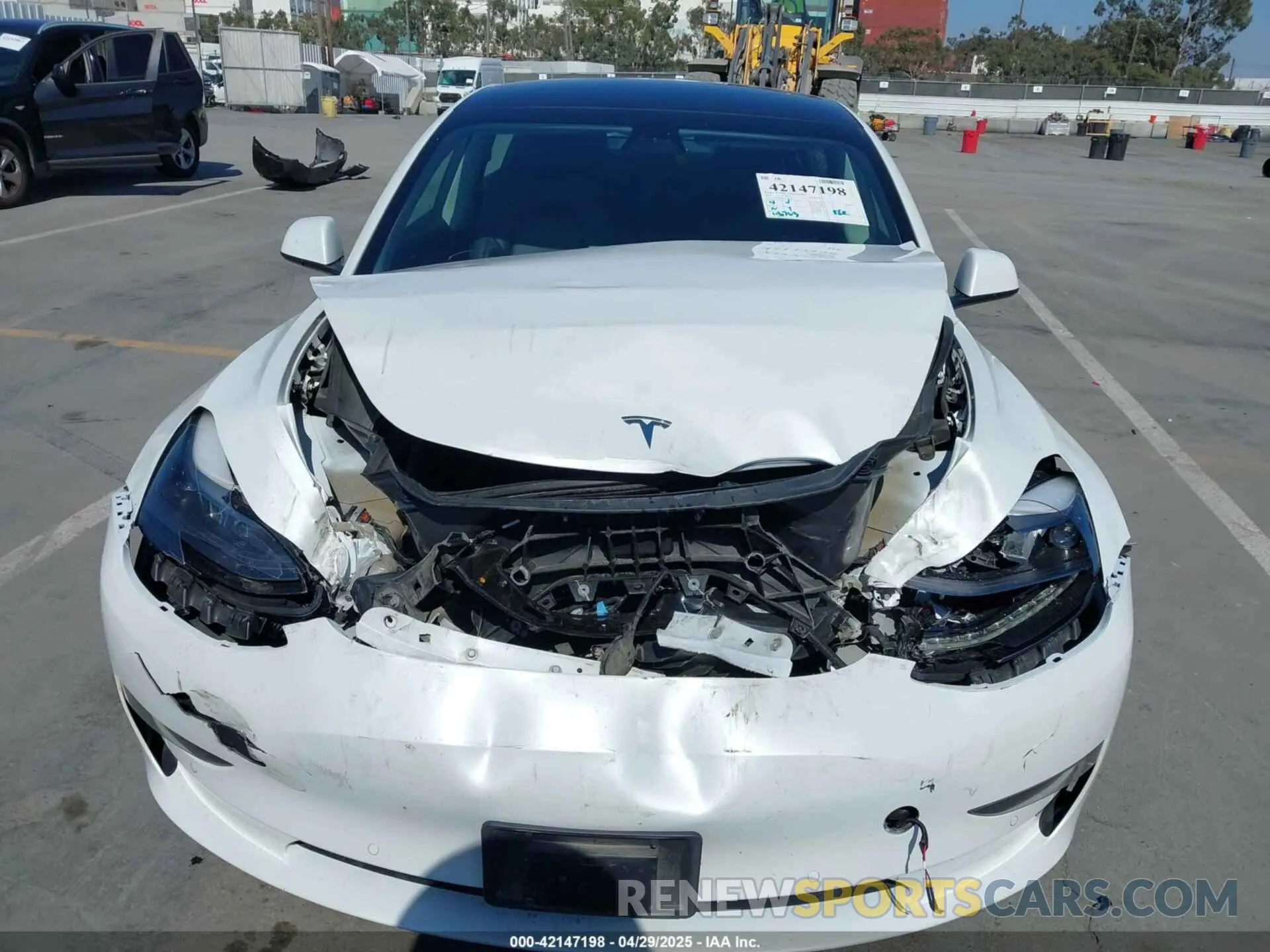 11 Photograph of a damaged car 5YJ3E1EB8NF127361 TESLA MODEL 3 2022