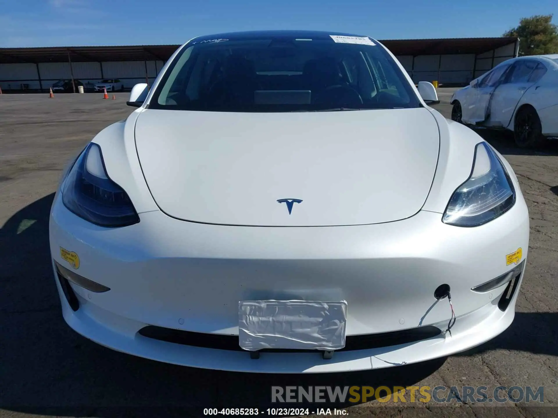 12 Photograph of a damaged car 5YJ3E1EB8NF137226 TESLA MODEL 3 2022