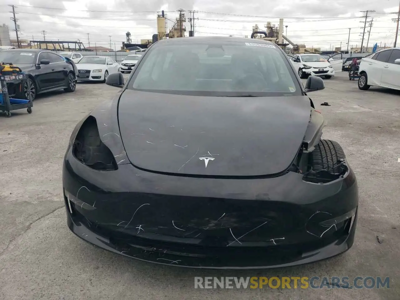 5 Photograph of a damaged car 5YJ3E1EB8NF147304 TESLA MODEL 3 2022