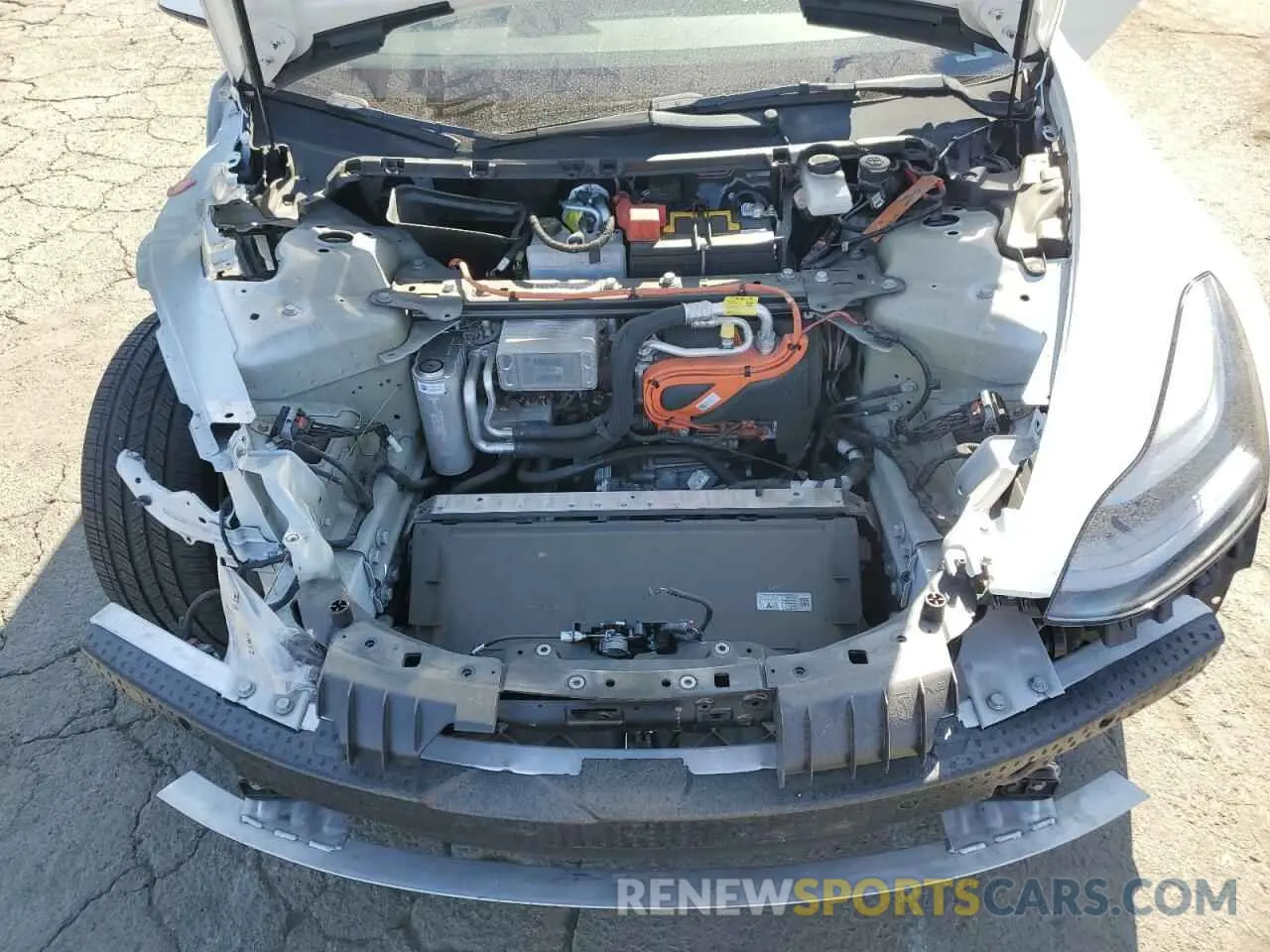 11 Photograph of a damaged car 5YJ3E1EB8NF156195 TESLA MODEL 3 2022