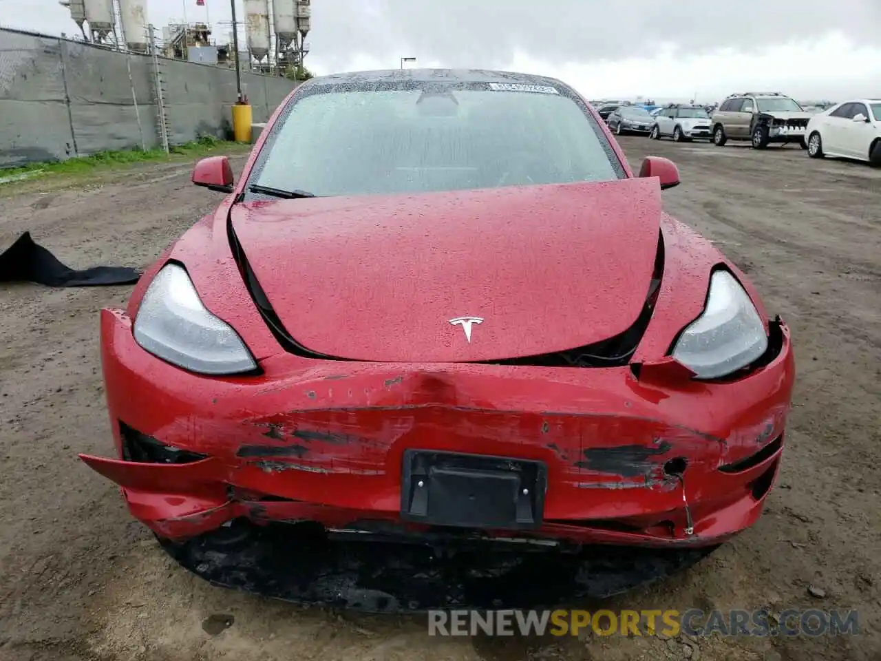 5 Photograph of a damaged car 5YJ3E1EB8NF192405 TESLA MODEL 3 2022