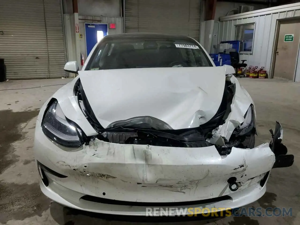 5 Photograph of a damaged car 5YJ3E1EB8NF192713 TESLA MODEL 3 2022