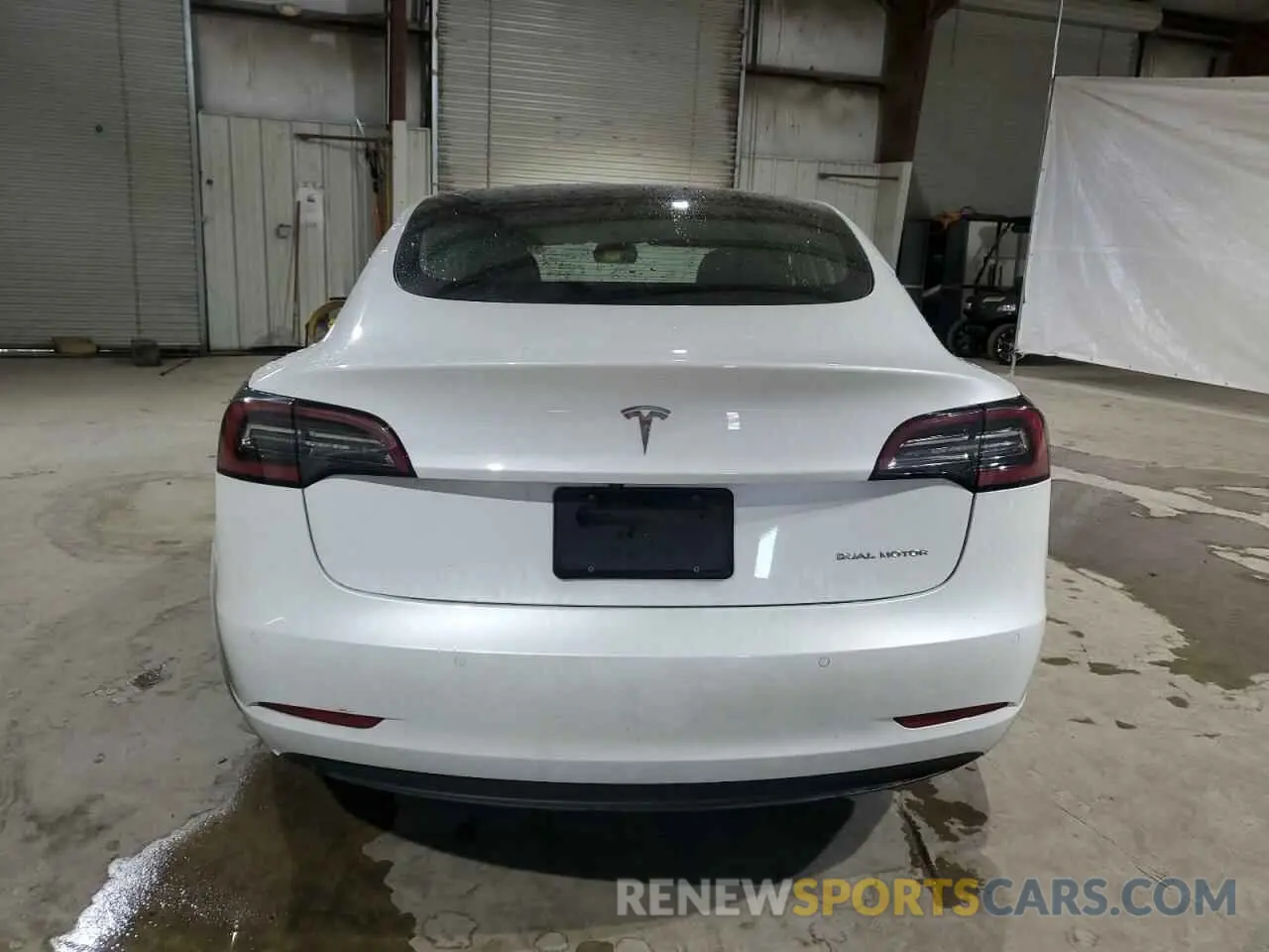6 Photograph of a damaged car 5YJ3E1EB8NF192713 TESLA MODEL 3 2022