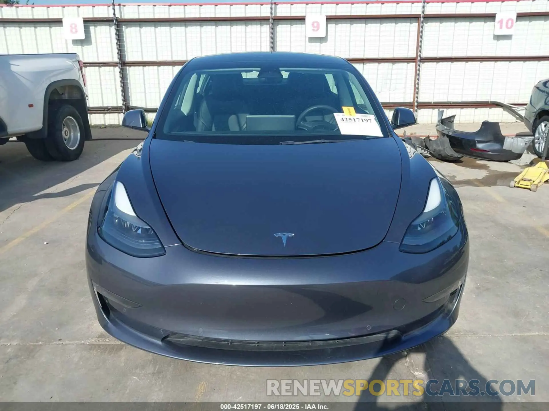 12 Photograph of a damaged car 5YJ3E1EB8NF206951 TESLA MODEL 3 2022
