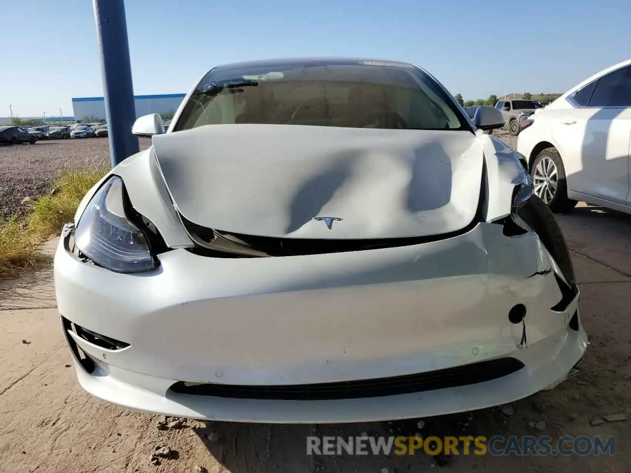 5 Photograph of a damaged car 5YJ3E1EB8NF247547 TESLA MODEL 3 2022