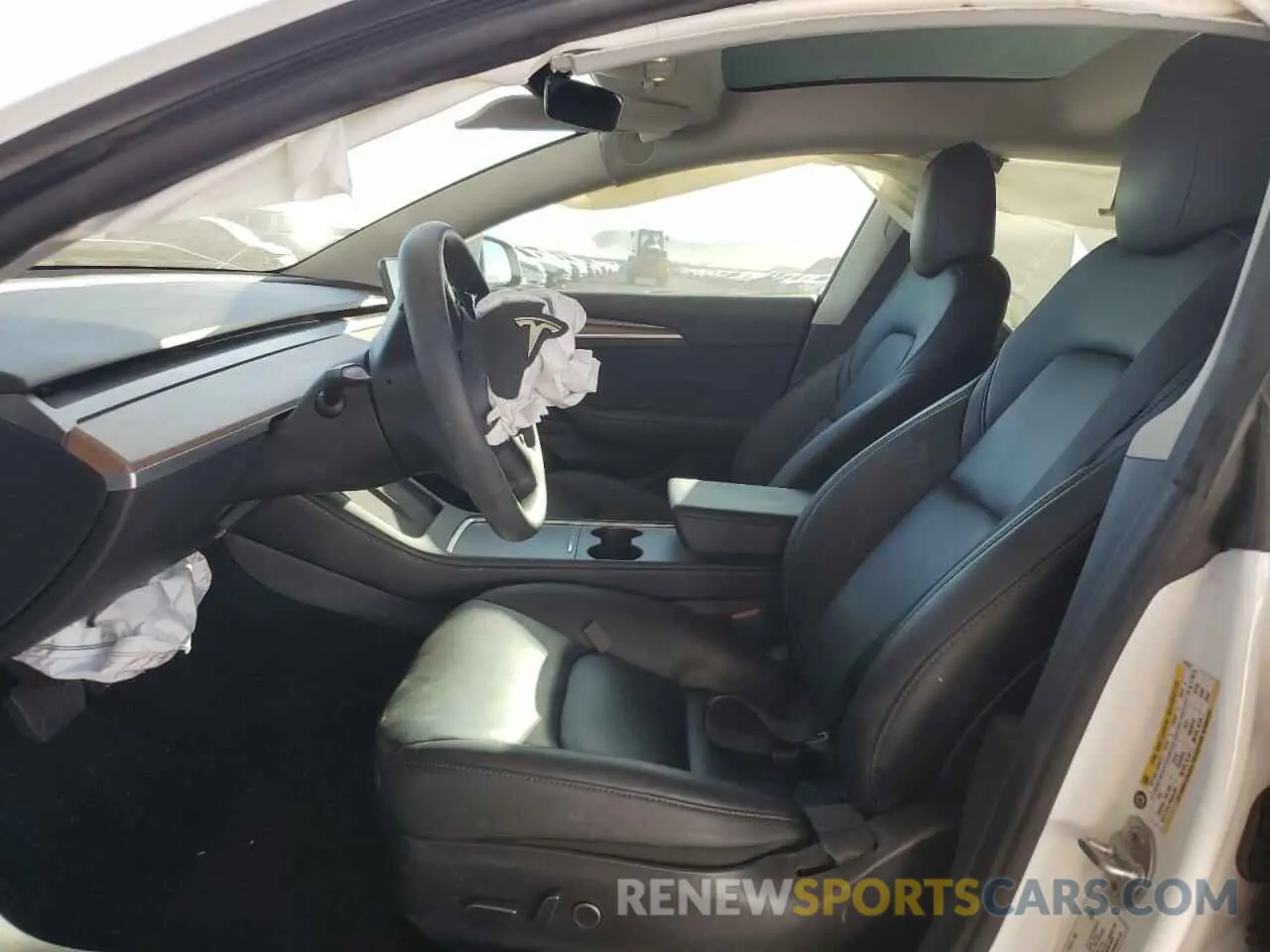7 Photograph of a damaged car 5YJ3E1EB8NF247547 TESLA MODEL 3 2022