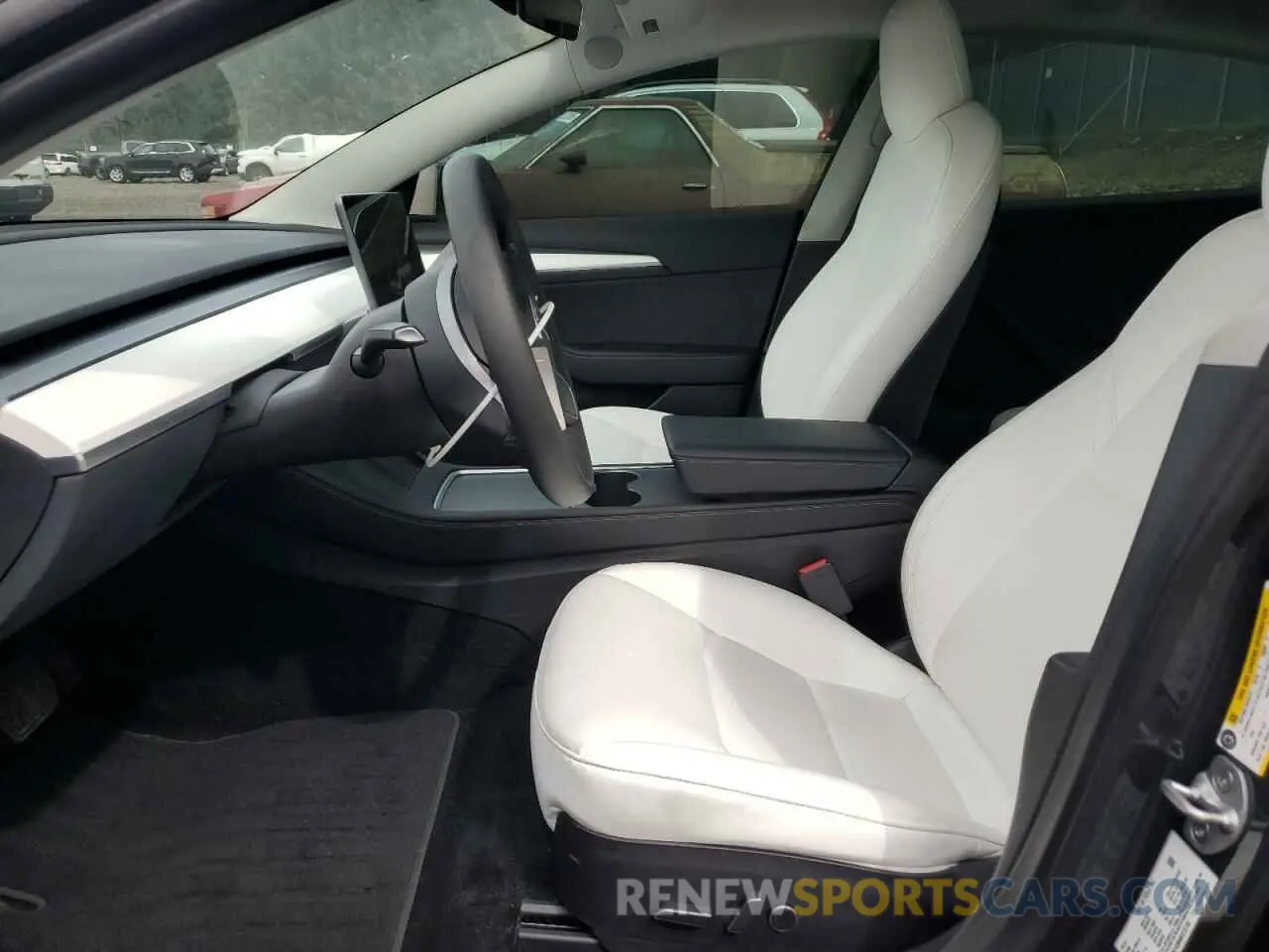 7 Photograph of a damaged car 5YJ3E1EB8NF272738 TESLA MODEL 3 2022