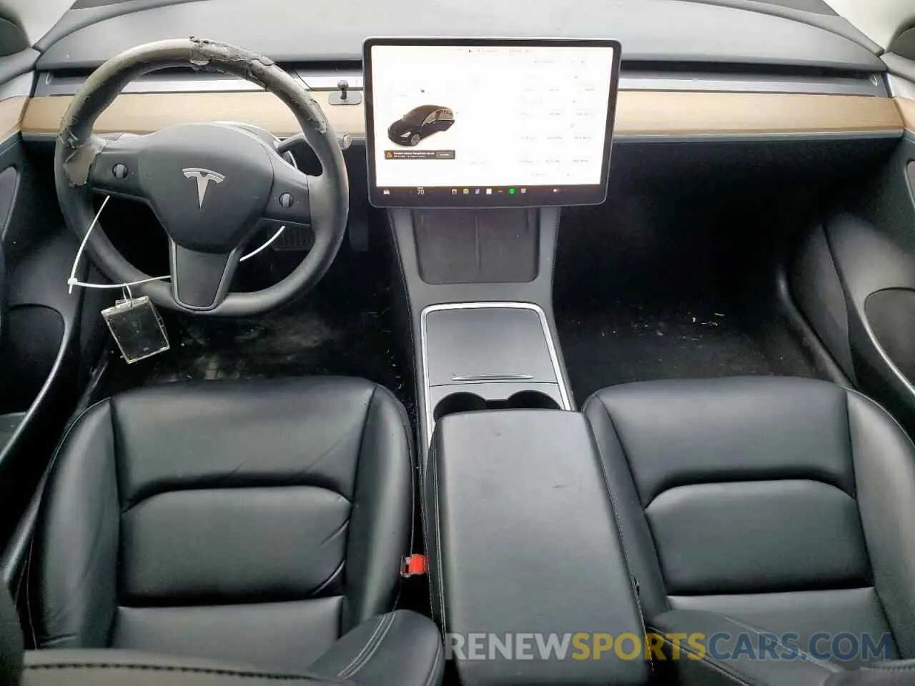 8 Photograph of a damaged car 5YJ3E1EB8NF285716 TESLA MODEL 3 2022